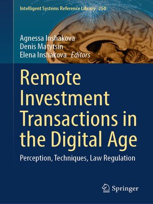cover image of Remote Investment Transactions in the Digital Age